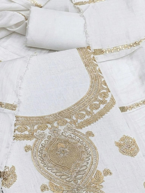 KALINI Art Silk Unstitched Dress Material - Image 2
