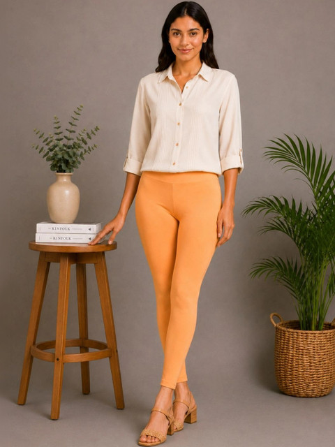 Aviska Women Cotton Ankle Length Leggings - Image 4
