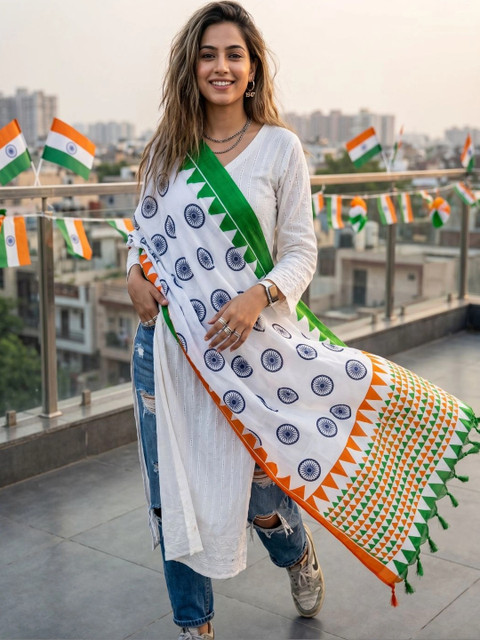 Varanga Ethnic Motifs Printed Dupatta - Image 2