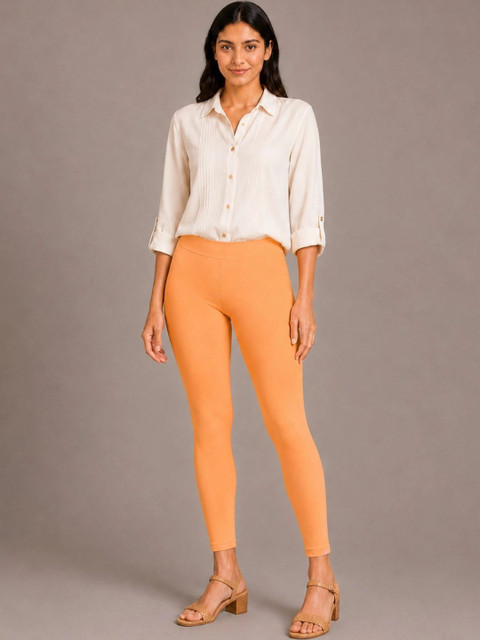 Aviska Women Cotton Ankle Length Leggings - Image 5