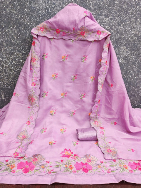 Dhaaga Ghar Embroidered Unstitched Dress Material - Image 3