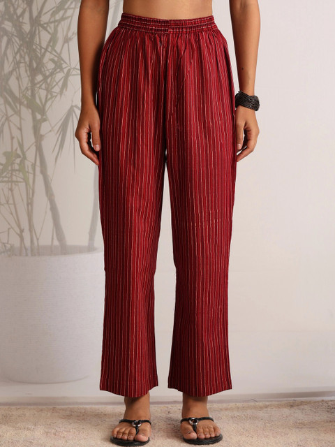 Khushal K Cotton Printed Shirt with Trousers - Image 3