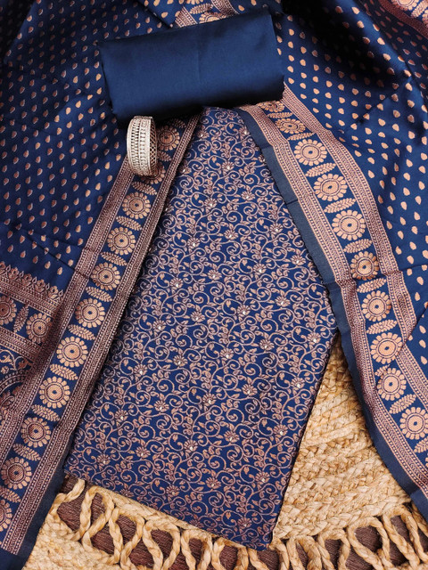 HERE&NOW Unstitched Dress Material - Image 3