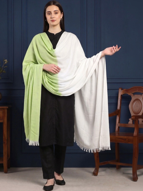HANDICRAFT PALACE Ombre Colourblocked Viscose Rayon Ombre Dupatta