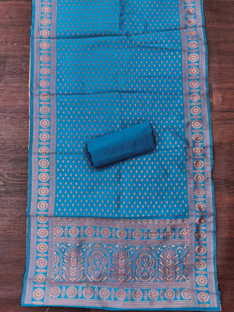 HERE&NOW Unstitched Dress Material - Image 4
