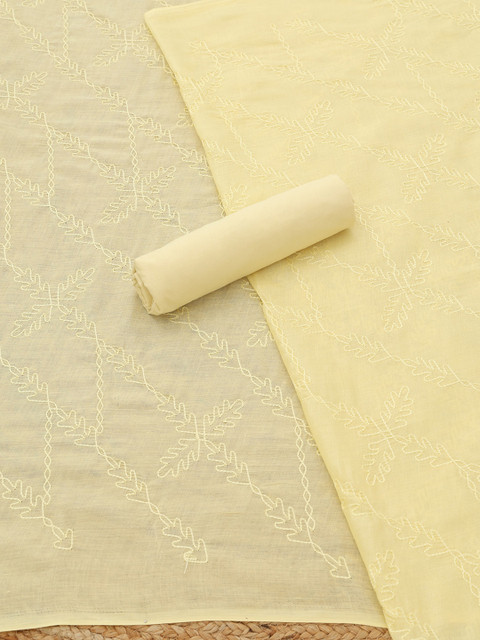 Soch Printed Unstitched Dress Material - Image 3