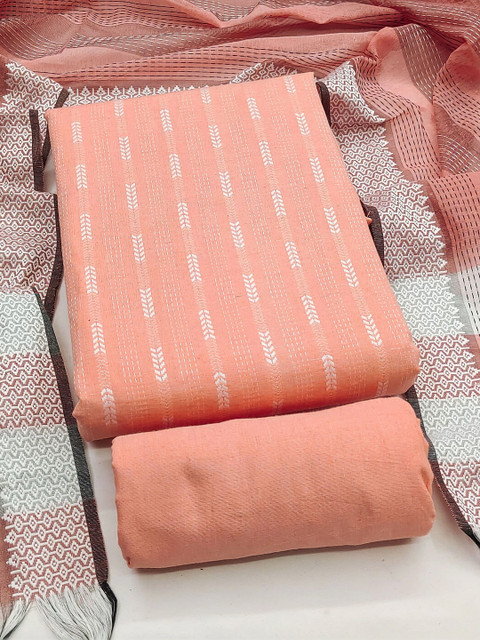 KALINI Pure Cotton Unstitched Dress Material - Image 2