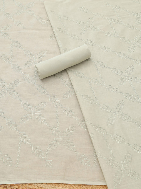 Soch Printed Unstitched Dress Material - Image 3