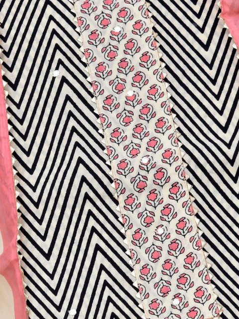 Hastkala Pure Cotton Unstitched Dress Material - Image 3