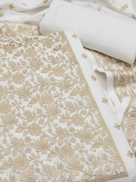 Dhaaga Ghar Art Silk Unstitched Dress Material - Image 3