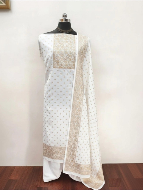 Dhaaga Ghar Art Silk Unstitched Dress Material - Image 4