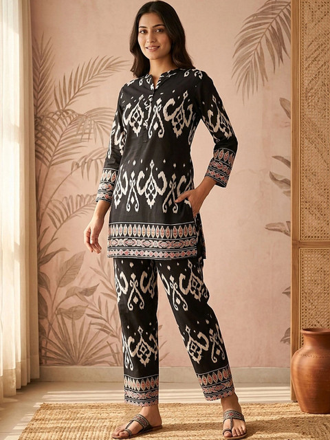 Banwaree Printed Tunic with Trousers
