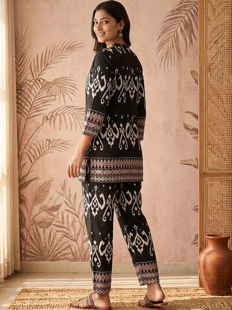 Banwaree Printed Tunic with Trousers - Image 2