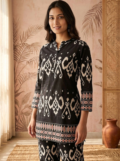 Banwaree Printed Tunic with Trousers - Image 5