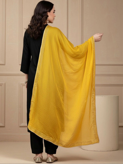 KALINI Dupatta with Sequinned - Image 3
