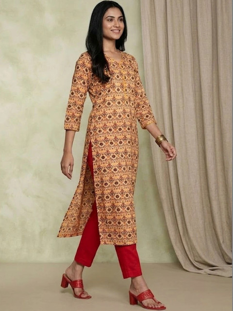 KALINI Women Ethnic Motifs Printed Kurta