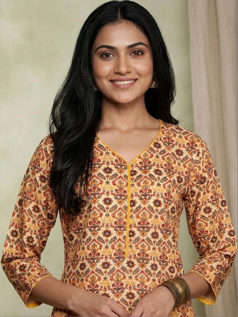 KALINI Women Ethnic Motifs Printed Kurta - Image 2
