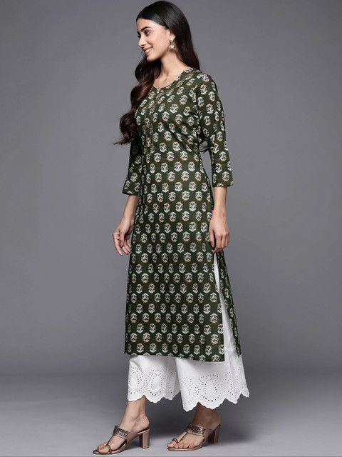 KALINI Women Ethnic Motifs Printed Kurta - Image 2