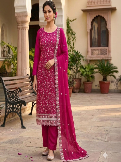 F 13 STUDIO Unstitched Dress Material