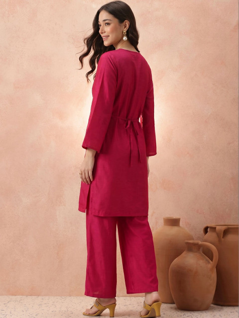 Fashfun Embellished Tunic with Palazzos - Image 7