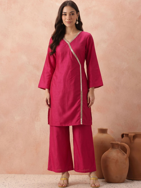 Fashfun Embellished Tunic with Palazzos - Image 3