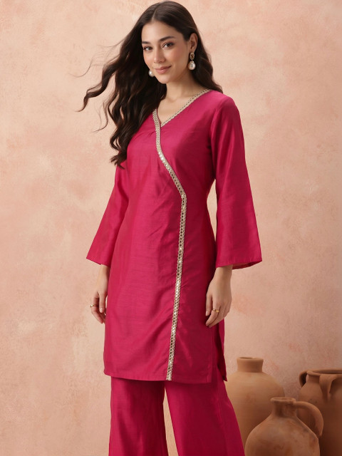 Fashfun Embellished Tunic with Palazzos - Image 4