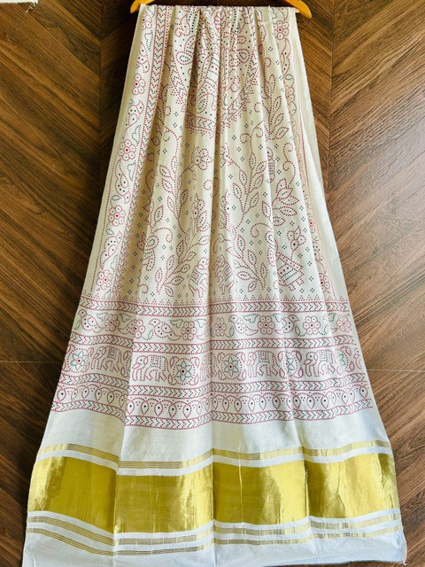 Drape Essence Ethnic Motifs Printed Block Print Dupatta - Image 6