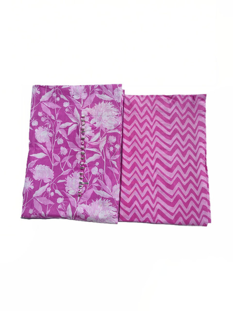 GC 80 BY GAURI COLLECTION Printed Pure Cotton Unstitched Dress Material - Image 5