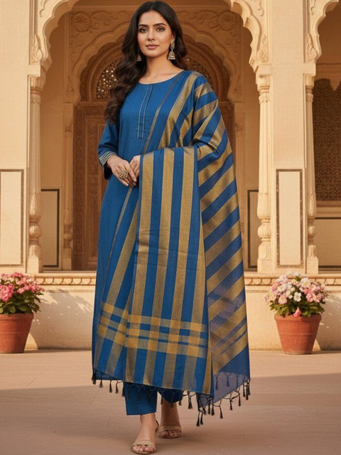 Shreemaa Creations Pure Cotton Unstitched Dress Material