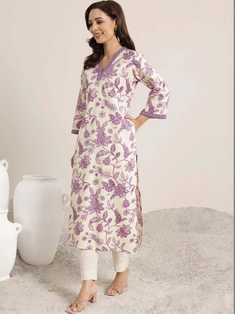 KBZ Women Floral Printed Kurta - Image 5