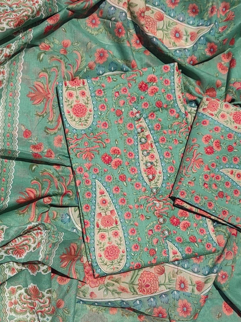 GC 80 BY GAURI COLLECTION Printed Pure Cotton Unstitched Dress Material