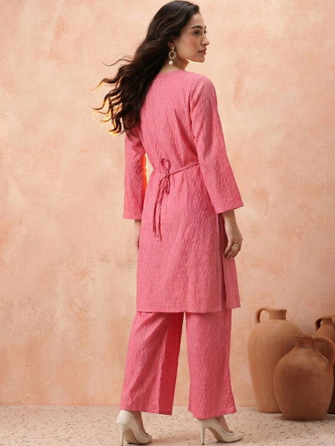 Murcia Self Design Tunic with Trousers - Image 4