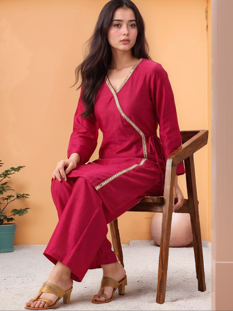 Murcia Embellished Tunic with Palazzos