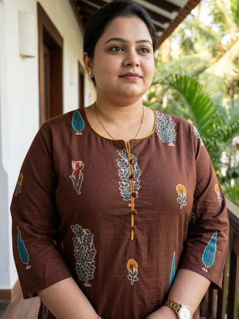 Sztori Women Ethnic Motifs Printed Indie Prints Kurta - Image 2