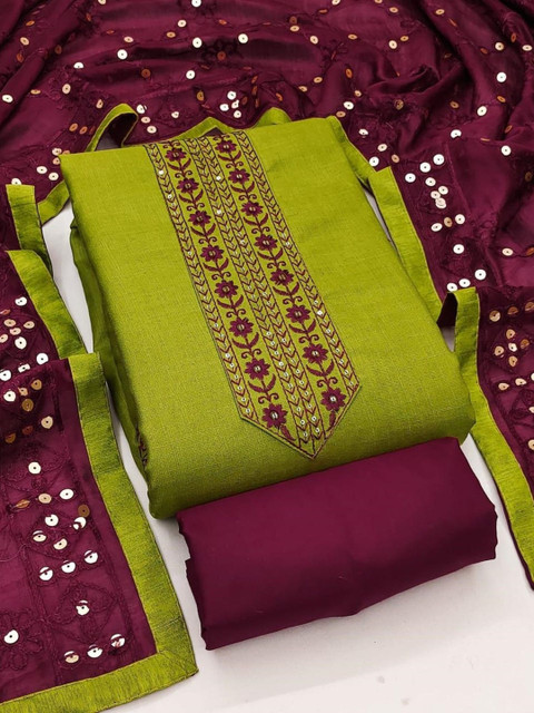 Moda Rapido Embroidered Unstitched Dress Material