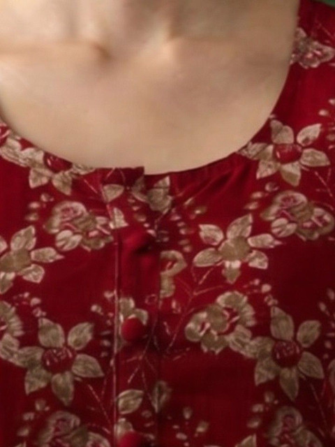 Jaipur Kurti Women Floral Printed Kurta - Image 6