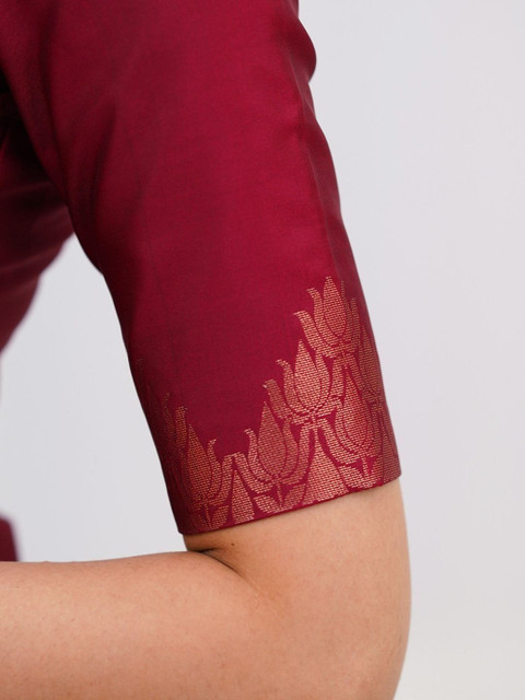 NAVYAAZRI Women Ethnic Motifs Regular Kurta with Trousers & With Dupatta - Image 6