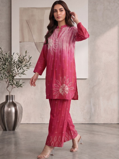 MASSTANI BY INDDUS Bohemian Dyed Tunic with Palazzos - Image 6