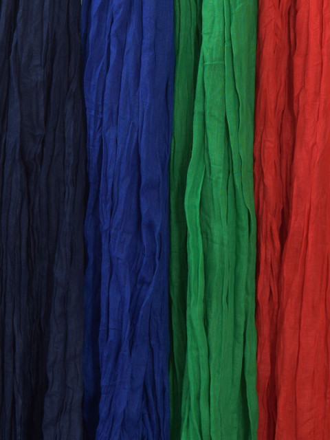 Kuhika Pack Of 5 Cotton Dupattas With Taping Border - Image 2