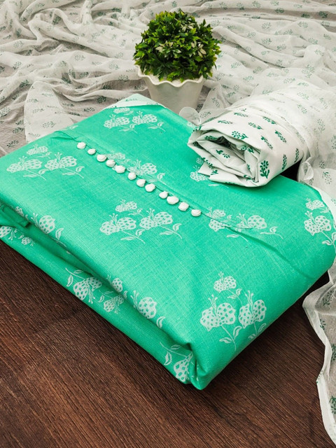 Moda Rapido Cotton Floral Embroidered Unstitched Dress Material