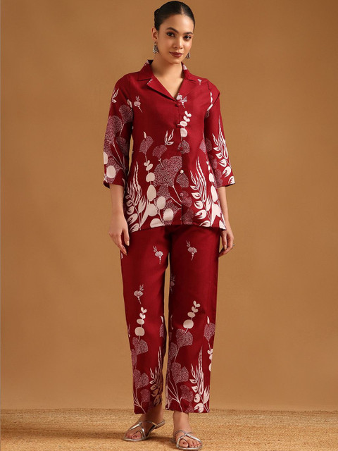 Soch Floral Printed Shirt with Trousers - Image 2