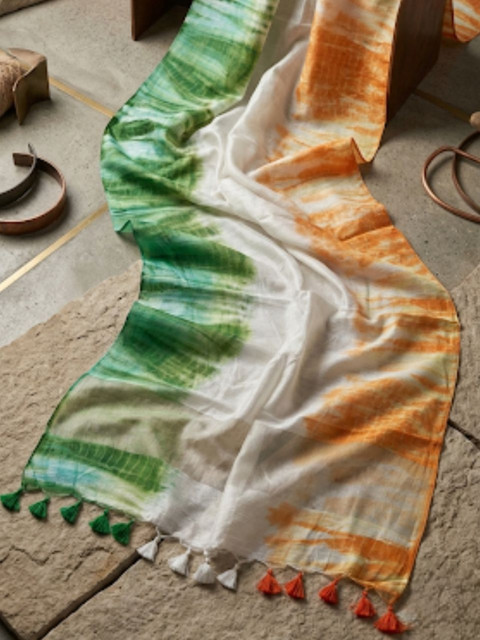 Dupatta Bazaar Ombre Dyed Tie and Dye Dupatta - Image 6