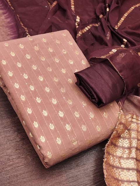 ISHA TRADE Printed Unstitched Dress Material - Image 2