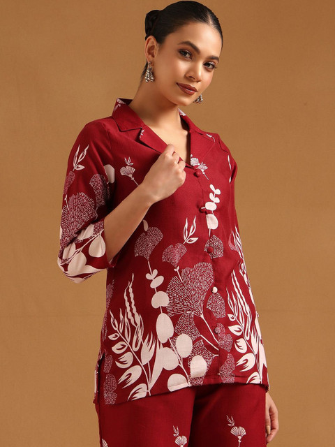Soch Floral Printed Shirt with Trousers - Image 6