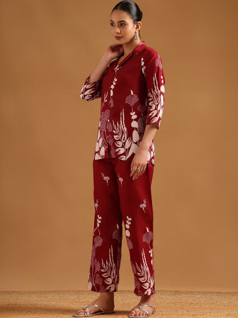 Soch Floral Printed Shirt with Trousers