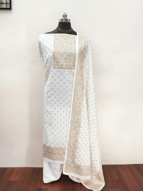 Dhaaga Ghar Art Silk Unstitched Dress Material - Image 3