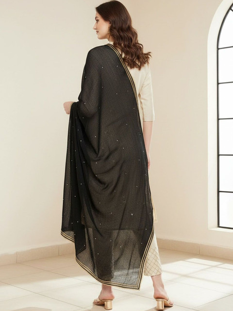 KALINI Dupatta with Zari - Image 3