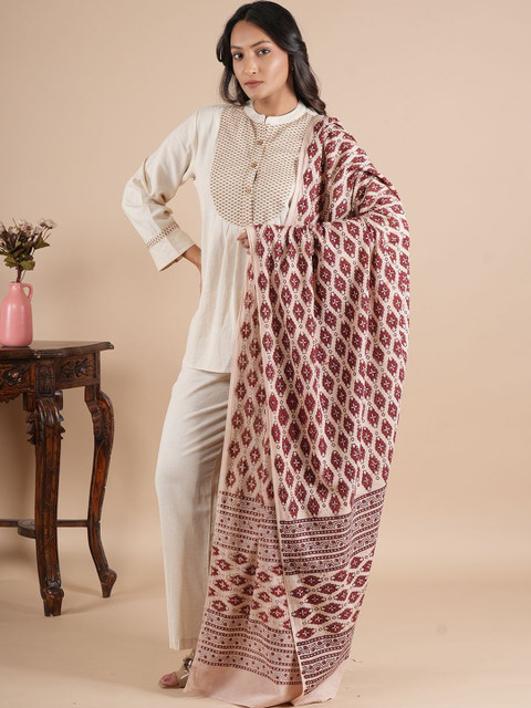 Style Shoes Ethnic Motifs Printed Block Print Dupatta - Image 2