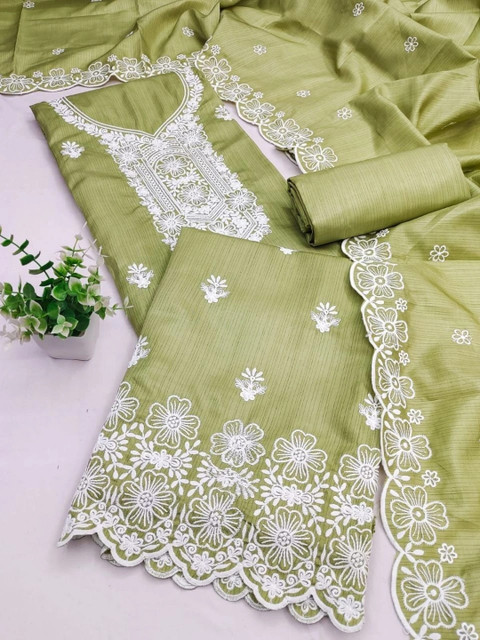 ISHA TRADE Unstitched Dress Material - Image 3