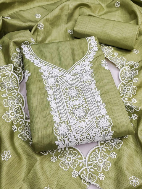 ISHA TRADE Unstitched Dress Material - Image 4